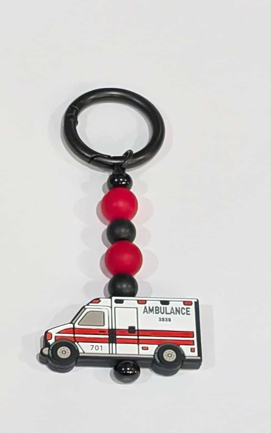 Ambulance Premium Keychain
