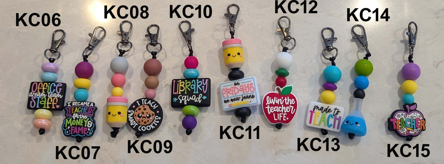 Teacher Keychains 6-15