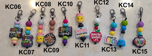 Teacher Keychains 6-15