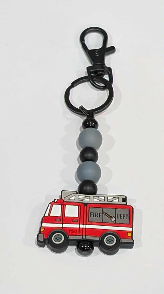 Firetruck Premium Keychain